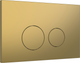 Миниатюра изображения товара Кнопка для инсталляции Oliveeka OL-R4-BG (золотой матовый)