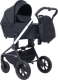 Миниатюра изображения товара Детская универсальная коляска MOWbaby Zoom air 2в1 / MB086 (Silver Black)
