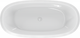 Миниатюра изображения товара Ванна акриловая Cezares CZR-LUX-CENTRAL-170-82-58-MATT
