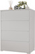 Миниатюра изображения товара Комод Рэйгрупп Aleksa РГ-04-ВВ ARG-4-ВВ  (белый премиум/белый премиум)