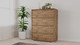 Миниатюра изображения товара Комод Рэйгрупп Aleksa РГ-04-WW ARG-4-WW  (дуб веллингтон/дуб веллингтон)