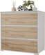 Миниатюра изображения товара Комод Рэйгрупп Aleksa РГ-03-ВЕ ARG-3-ВЕ (белый премиум/дуб элисон)