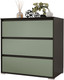Миниатюра изображения товара Комод Рэйгрупп Aleksa РГ-03-КZ ARG-3-KZ (кобальт/зеленый самшит)