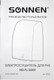 Миниатюра изображения товара Сушилка для рук Sonnen HD-FL-2009 / 607959 (белый)