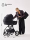 Миниатюра изображения товара Детская универсальная коляска Rant Teo Soft 2 в 1 / RA121 (графит)