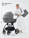 Миниатюра изображения товара Детская универсальная коляска Rant Teo Soft 2 в 1 / RA121 (серый)