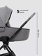 Миниатюра изображения товара Детская универсальная коляска Rant Teo Soft 2 в 1 / RA121 (серый)