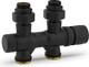 Миниатюра изображения товара Узел присоединительный Varmega 1/2"х3/4"EK / VMDV25-200415 (черный)
