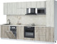 Миниатюра изображения товара Кухонный гарнитур Интерлиния Мила Лайт 3.1-ПМ4 (дуб белый/дуб серый/опал светлый)