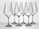 Миниатюра изображения товара Набор бокалов Bohemia Crystal Tulipa Optic в подарочной упаковке 40894/36/550 (6шт)