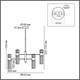 Миниатюра изображения товара Люстра Lumion Denver 8277/6