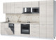 Миниатюра изображения товара Кухонный гарнитур Интерлиния Мила Лайт 3.5-ПМ4  (вудлайн кремовый/вудлайн кремовый/бискайская сосна)