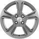 Миниатюра изображения товара Литой диск Khomen KHW1502 Vesta 15x6" 4x100мм DIA 60.1мм ET 50мм (Gray)