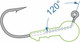 Миниатюра изображения товара Джиг-головка NAUTILUS Power 120 NP-1608 hook №3/0 14гр / NP-1608-3/0-14