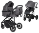 Миниатюра изображения товара Детская универсальная коляска Farfello  2в1 Solo Duo Comfort / SOLO-2 (графитовый)