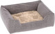 Миниатюра изображения товара Лежанка для животных Савушка M / ЛЖ-01-К\БЖ-60х50 (коричневый/бежевый)