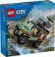 Миниатюра изображения товара Конструктор Lego City Горный внедорожник 4x4 60447