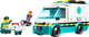 Миниатюра изображения товара Конструктор Lego City Скорая помощь 60451