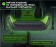 Миниатюра изображения товара Кресло геймерское Brave Nuke AF-17-3 (Black/Green)