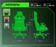 Миниатюра изображения товара Кресло геймерское Brave Nuke AF-17-3 (Black/Green)