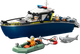 Миниатюра изображения товара Конструктор Lego City Полицейская погоня на лодке 60456