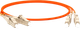 Миниатюра изображения товара Кабель Lanmaster TWT-2LC-2LC/OM2-1.0 (1м, оранжевый)