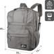 Миниатюра изображения товара Рюкзак KingCamp Business Backpack B0378 (серый)