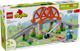 Миниатюра изображения товара Конструктор Lego Duplo Железнодорожный мост и пути / 10426