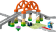 Миниатюра изображения товара Конструктор Lego Duplo Железнодорожный мост и пути / 10426