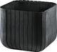 Миниатюра изображения товара Кашпо Keter Wood Look Cube Planter M / 230225 (графитовый)