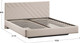 Миниатюра изображения товара Полуторная кровать ТриЯ Кевия Тип 1 140x200 (велюр Confetti Cream)