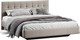 Миниатюра изображения товара Полуторная кровать ТриЯ Эмма Тип 1 140x200 (велюр Confetti Smoke)