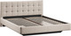 Миниатюра изображения товара Двуспальная кровать ТриЯ Эмма Тип 1 180x200 (велюр Confetti Cream)