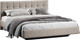 Миниатюра изображения товара Двуспальная кровать ТриЯ Эмма Тип 1 180x200 (велюр Confetti Smoke)