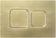 Миниатюра изображения товара Кнопка для инсталляции Cezares PN2-BTN-BORO (брашированное золото)