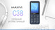Миниатюра изображения товара Мобильный телефон Maxvi C38 (фиолетовый)