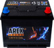 Миниатюра изображения товара Автомобильный аккумулятор AREX Grand Asia R+ / ARG750JS (75 А/ч)