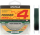 Миниатюра изображения товара Леска плетеная NAUTILUS X4 Feeder Braid Dark Green d-0.12мм 6.8кг 150м / 06-42302674
