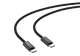 Миниатюра изображения товара Кабель ENE Intro USB-C-USB-C PD 60W / 30.425 (1м, черный)