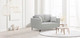 Миниатюра изображения товара Диван VELUNA Калано 120 (Beverly Grey/88)
