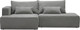Миниатюра изображения товара Диван угловой VELUNA Рейф PM1L-OL-KR2 левый (Beverly Grey)