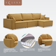 Миниатюра изображения товара Диван угловой VELUNA Фабио MAX (Erika Gold)