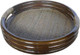 Миниатюра изображения товара Поднос Мир Ротанга круглый 21/03 (шоколад)