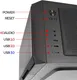 Миниатюра изображения товара Корпус для компьютера Ginzzu CL580 (черный)