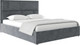 Миниатюра изображения товара Каркас кровати НК Мебель Madison 160x200 / 23013123 (велюр серый)