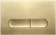 Миниатюра изображения товара Кнопка для инсталляции Cezares LINER-BTN-BORO (брашированное золото)