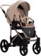 Миниатюра изображения товара Детская универсальная коляска Bebetto Magnum Light Se Pro 2в1 (01, светло-бежевая кожа, бежевая рама)