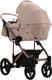Миниатюра изображения товара Детская универсальная коляска Bebetto Magnum Light Se Pro 2в1 (01, светло-бежевая кожа, бежевая рама)