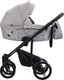 Миниатюра изображения товара Детская универсальная коляска Bebetto Magnum Light Se Pro 2в1 (06, светло-серая кожа, черная рама)