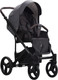 Миниатюра изображения товара Детская универсальная коляска Bebetto Magnum Light Se Pro 2в1 (07, темно-серая кожа, черная рама)